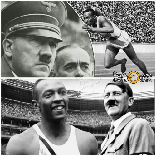 در المپیک 1936 جسی اوونز دونده سیاهپوست 4 مدال طلا به دست