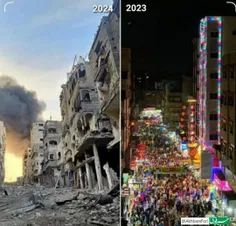 ♦️رمضان سال قبل و رمضان امسال در غزه