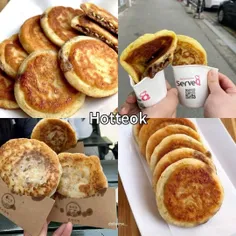 🥞 Hotteok (پنکیک شیرین کره‌ای)
