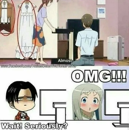 😨 😂 😂 😂 levi attack on titan