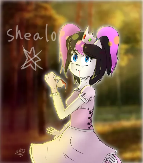 CandyLoshea art draw oc shealo