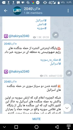 ♨ ️پایگاه اینترنتی النشره از حمله جنگنده های رژیم صهیونیس