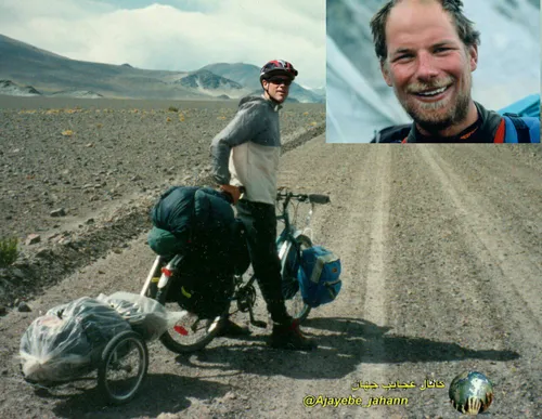 مرد سوئدیgoran kroppرکورد سخت ترین سفر با دوچرخه را به نا