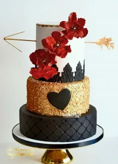 #کیک های شیک و #لوکس برای جشن #عروسی  #خوراکی #ایده #هنر 