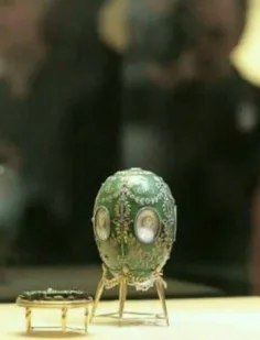 #تخم_مرغ_زینتی «فابرژه» (Fabergé egg) یکی از معدود تخم مر