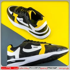 کفش ورزشی Nike مردانه مشکی زرد مدلJimi