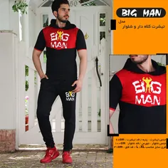 ست #تیشرت و #شلوار مدل BIG MAN