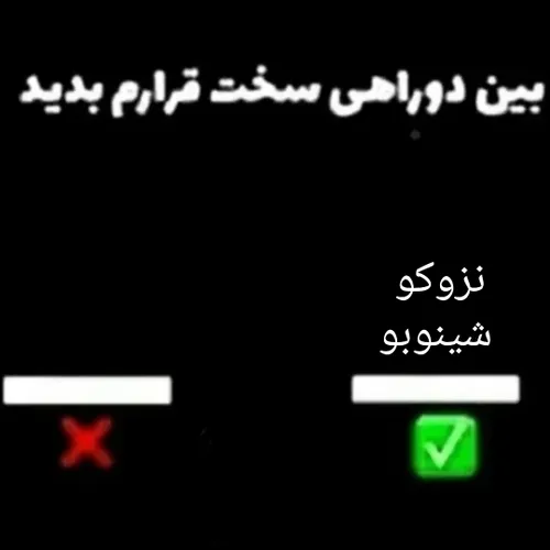 نمیتونستم یکیو انتخاب کنم😔