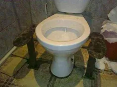 توالت فرنگی به سبک ایرانی