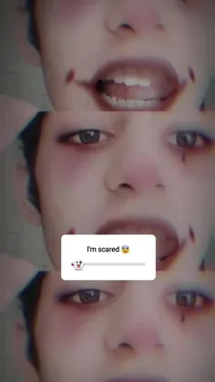 I'm scared? 👻😨