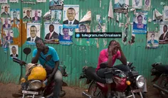 استفاده کاندیداهای اوگاندا از نماد کلید در پوسترهای تبلیغ