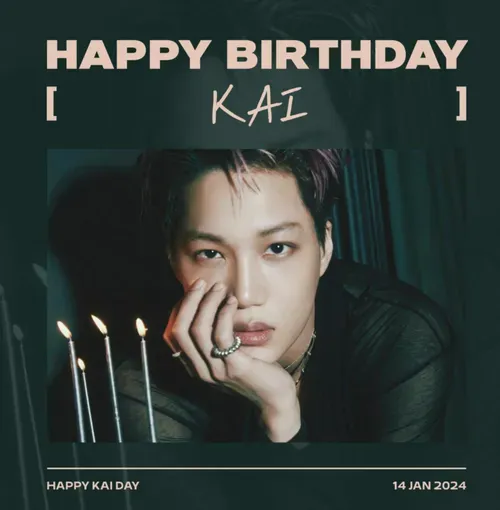 Happy birthday KAI