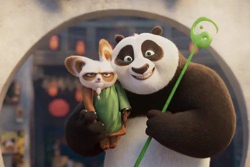 خبر خوب اینکه بعد از ۸ سال "Kung Fu Panda 4" امروز اکران 