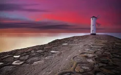 📎  Title: Stawa Młyny beacon in Świnoujście, Poland