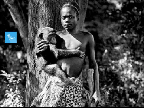 اوتابنگا ، سیاهپوستی که 10 سال در قفس اورانگوتان ها در با