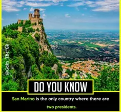 سن ماریو کشوری در اروپاست که اولین حکومت جمهوری را در جها