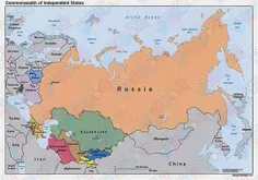 کشور روسیه از نیمی از قاره آفریقا بزرگتر است.