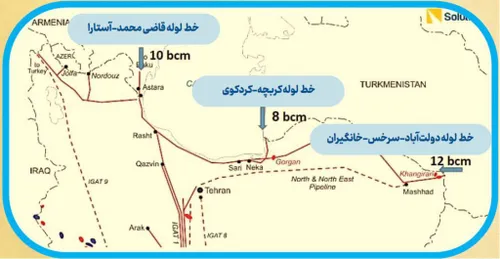 سود 2 میلیارد دلاری ایران از فاز اول قرارداد گازی با روسیه