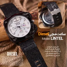 ساعت مچی DIESEL مدل LINTEL با بدنه کاملا براق و رنگ صفحه 