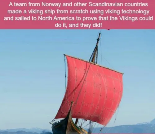 یک گروه از نروژ و دیگر کشورهای اسکاندیناوی یک کشتی وایکین
