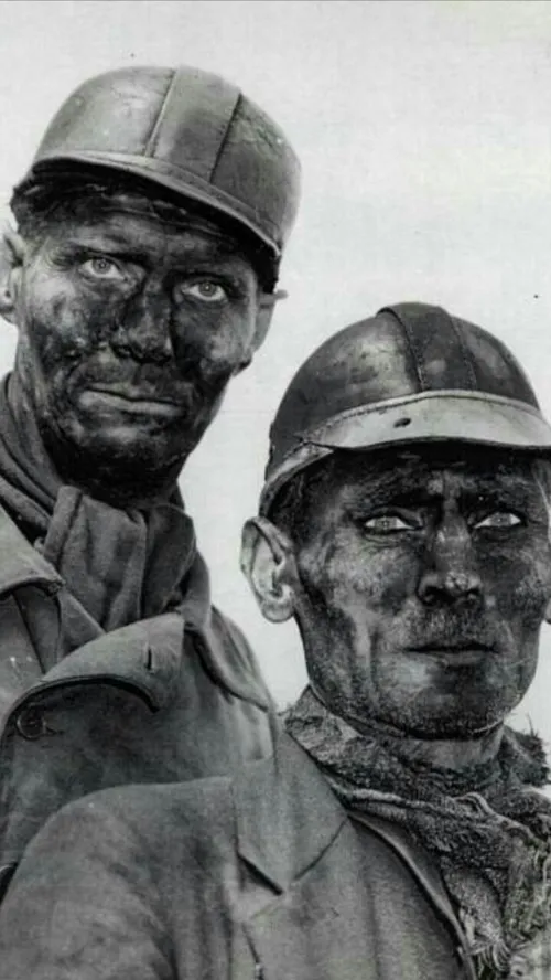 کارگران-معدن-المان-1945