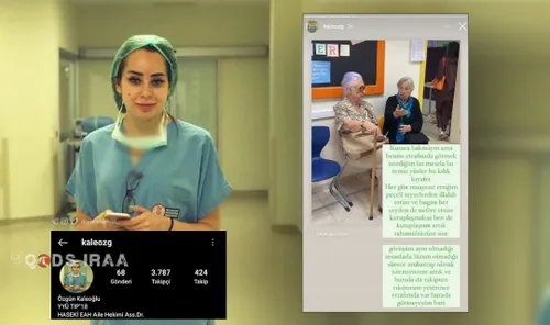🔴 اوزگون کاله اوغلو، یک پزشک در شهر هاسکی ترکیه که در یک 