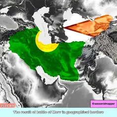 قلمرو و پرچم ایران اسلامی