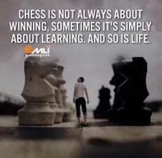 شطرنج همیشه به بردن نیست، گاهی وقتها