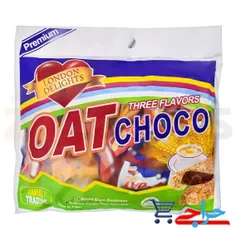 خرید و قیمت شکلات غلات رژیمی اوت چوکو با 3 طعم Oat Choco
