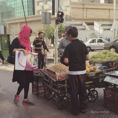 Young man is selling fruits and #pistachios. | 16 August 