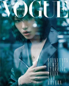 نسخه‌ی دسامبر Vogue Korea با کاور مجله از فلیکس منتشر شد😎