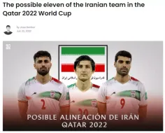 پیش‌بینی عجیب سایت انگلیسی از 11 نفر اصلی ایران در جام جه