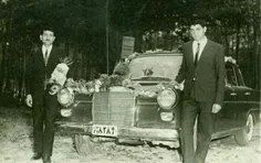 #تزئینات ماشین عروس در دهه ۴۰ 