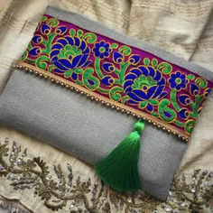 زیباترین #کیف دستی های زنانه با طرح #سنتی 👛