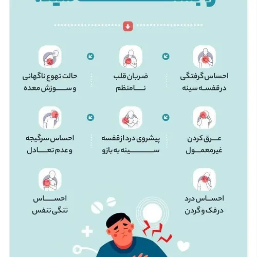 علائم بیماری قلبی لطفا با دقت بخونید