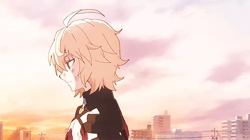 anime gif🎠 Mikayuu😄 😊 yuumika😌 💟 mikaela hyakuya🍃 💙 yuich