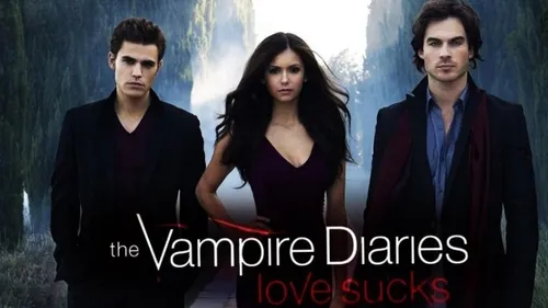 The vampire diaries فیلم و سریال خوب ببینید 😜