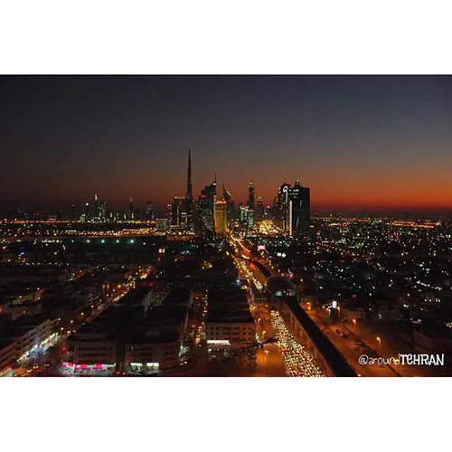 Dubai skyline | 21 Jan 16 | Fujifilm X100 | dxb