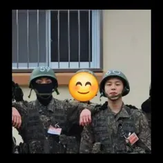 عکس منتشر شده از جیمین و جونگ کوک در سربازی