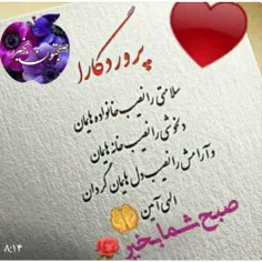 صبح آرامشی برای دوستان آرزو میکنم