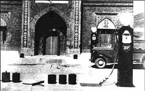 اولین پمپ بنزین در تهران