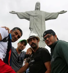 هنرمندان حامی تیم ملی فوتبال در برزیل
