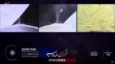 🎥 لحظه جدا شدن کپسول حاوی ماهواره ایرانی پارس ۱
