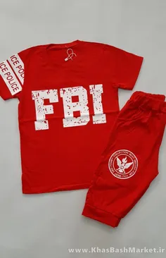 خرید "تیشرت شلوارک FBI کد 4920" از خاص باش مارکت 