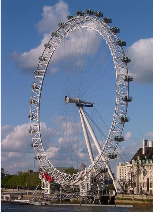 بزرگترین چرخ فلک با 188متر ارتفاع در لندن