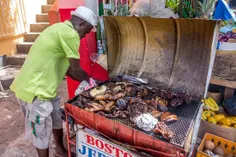 جرک کیچن غذای خیابانی جاماییکا