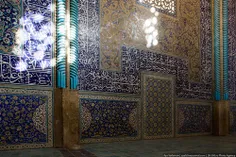 نمای داخلی مسجد شیخ لطف الله