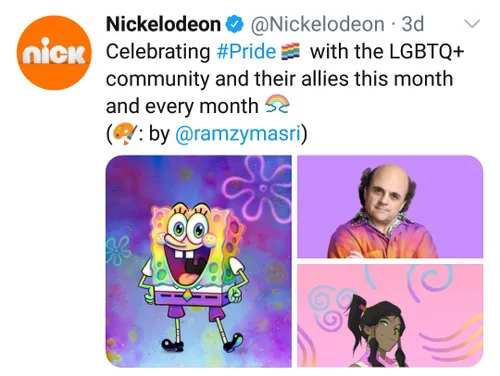 🌄 شبکه nickelodeon که شبکه اصلی منتشر کننده باب اسفنجی شل