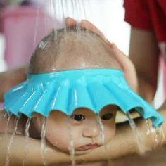کلاه جالب برای حمام کردن بچه ها!