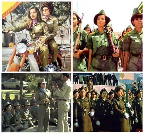 دختران ارتشی قبل از انقلاب